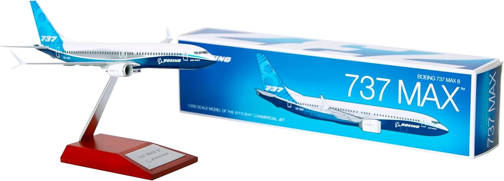 737 MAX 8 Aircraft Model 1:200 Scale Collectible  -image